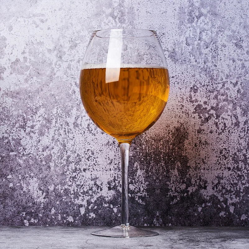 Vaso de Cerveza Grande de 3200ML - Parodia Creativa de Copas de Vino de Gran Capacidad, Vasos Altos Gigantes