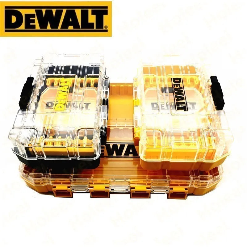 Cajas de Almacenamiento para Piezas de Taladro DEWALT | Organizadores de Accesorios para Herramientas Eléctricas