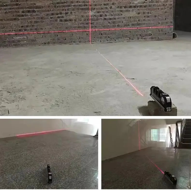 Nivel Láser Infrarrojo Multifuncional de Alta Precisión, Herramientas de Medición y Construcción, Instrumentos Ópticos para Renovación