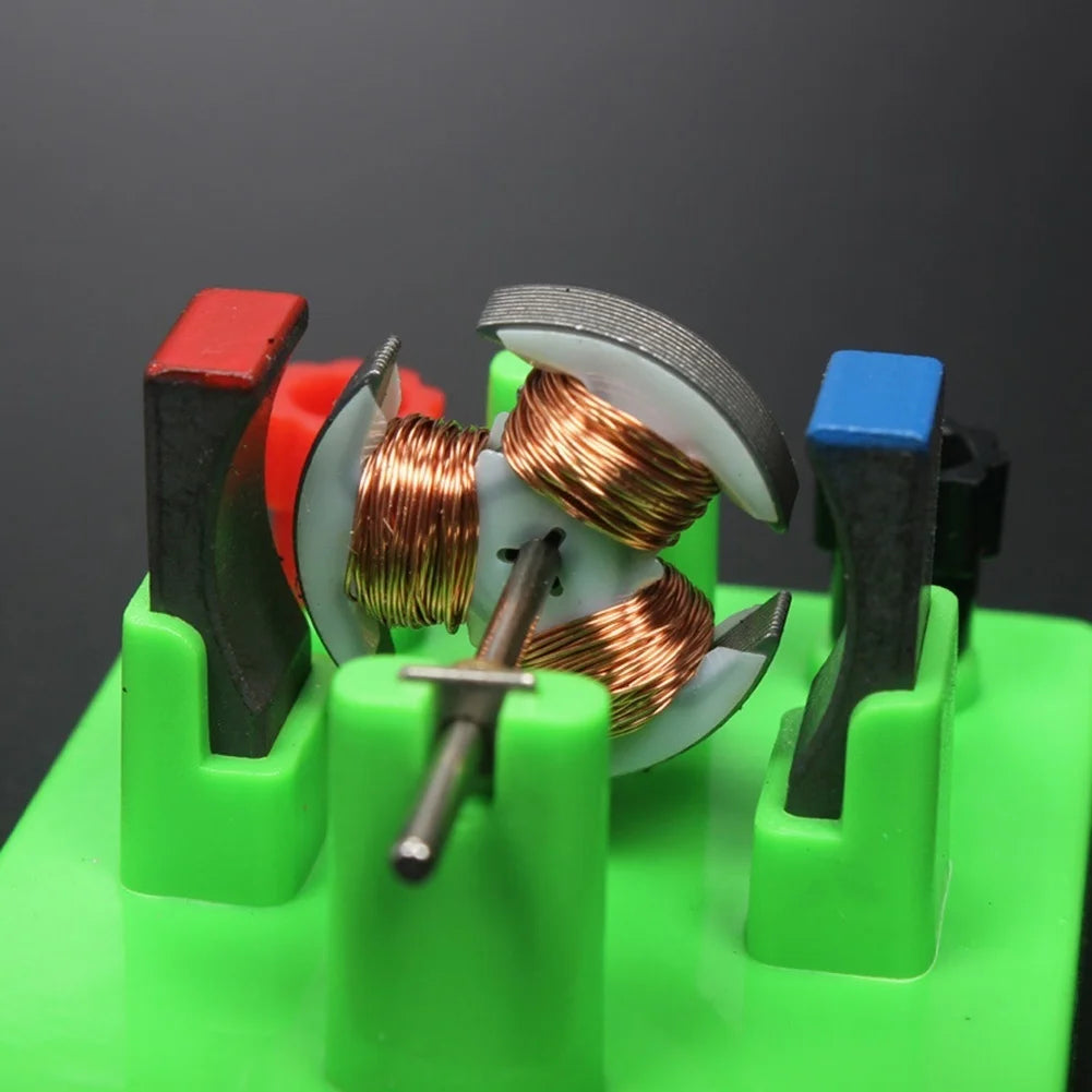 Motor Eléctrico DC DIY, Modelo Educativo para Experimentos de Física, Juguete de Aprendizaje para Estudiantes