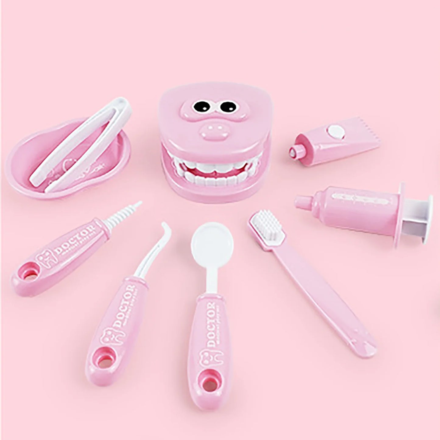 Set de Juguete de Dentista para Niños | Simulación de Educación Temprana para Practicar Higiene Oral