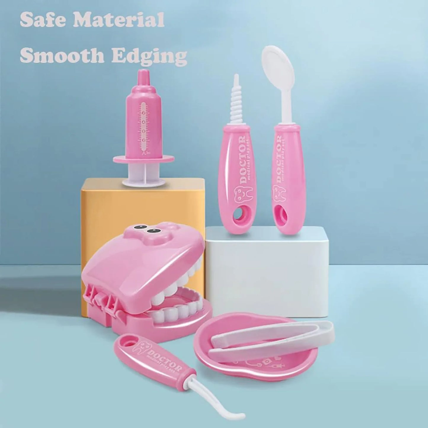 Set de Juguete de Dentista para Niños | Simulación de Educación Temprana para Practicar Higiene Oral