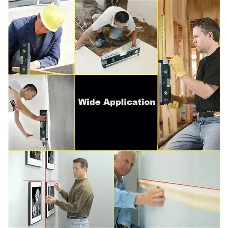 Nivel Láser Infrarrojo Multifuncional de Alta Precisión, Herramientas de Medición y Construcción, Instrumentos Ópticos para Renovación
