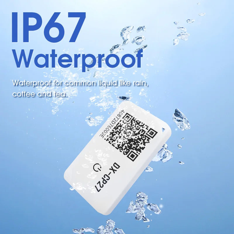 DX-Smart Wireless Eddystone Mini iBeacon Dialog 14531 BLE 5.1 Etiquetas Rastreador Ubicación Bluetooth Beacon IP67 Resistente al agua
