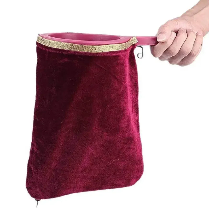Bolsa de cambio mágico, accesorio mágico, mango giratorio, hace que las cosas aparezcan, rendimiento, escenario, truco de magia para niños, suministros para fiestas