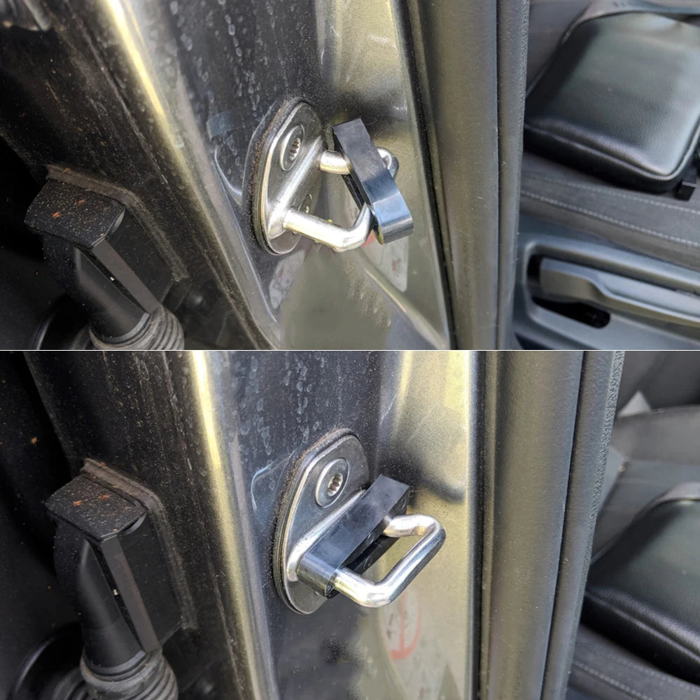 4 Piezas de Amortiguador de Goma para VW, Audi, Skoda y Seat - Buffer de Puerta, Sellador y Reemplazo Antisónico