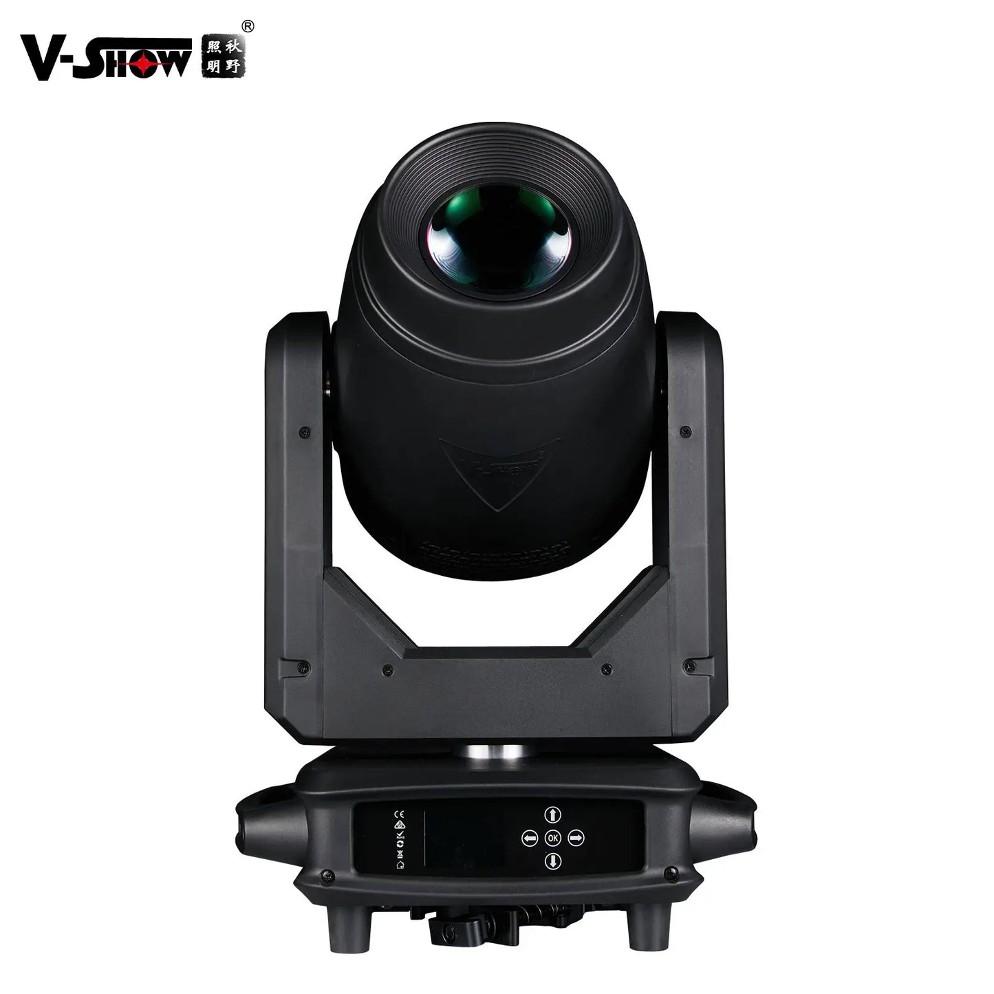 V-show S716 Luz de Cabeza Móvil Hybird Osram LED 200W con Abrazaderas Plegables Beam Spot Wash BSW 3 en 1 con Zoom LED DMX para DJ y Discoteca