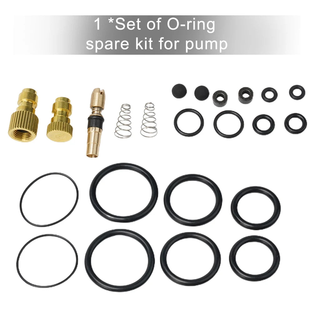Kit de Repuestos para Compresores de Aire de Alta Presión PCP - Accesorios de Sellado de Bomba, Reparación con NBR y Cobre, 30MPa/300Bar/4500Psi