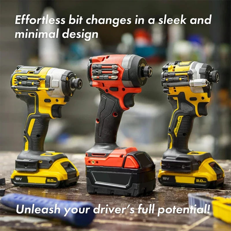 Porta Brocas Magnético para Taladros Dewalt/Milwaukee - Accesorios para Herramientas Eléctricas y Destornilladores