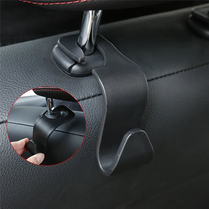 Gancho Universal para Respaldo de Asiento de Coche, Organizador de Interior para Colgar Bolso, Ropa y Más