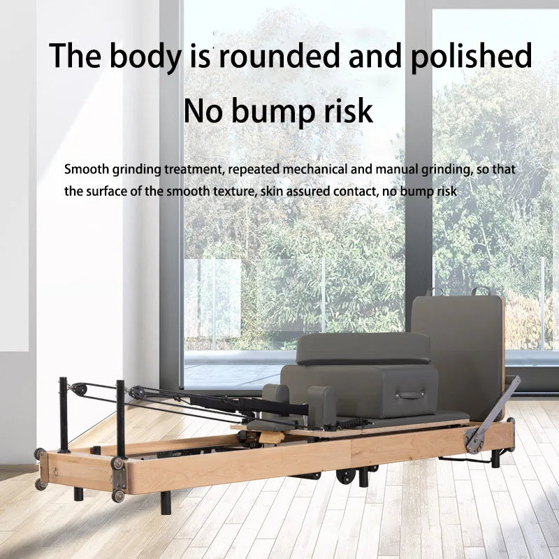 Cama plegable para Pilates, equipo de Fitness para estudio de Yoga, gimnasio, máquina de restauración de pilates, escalera, club privado, culturismo en casa, ejercicio