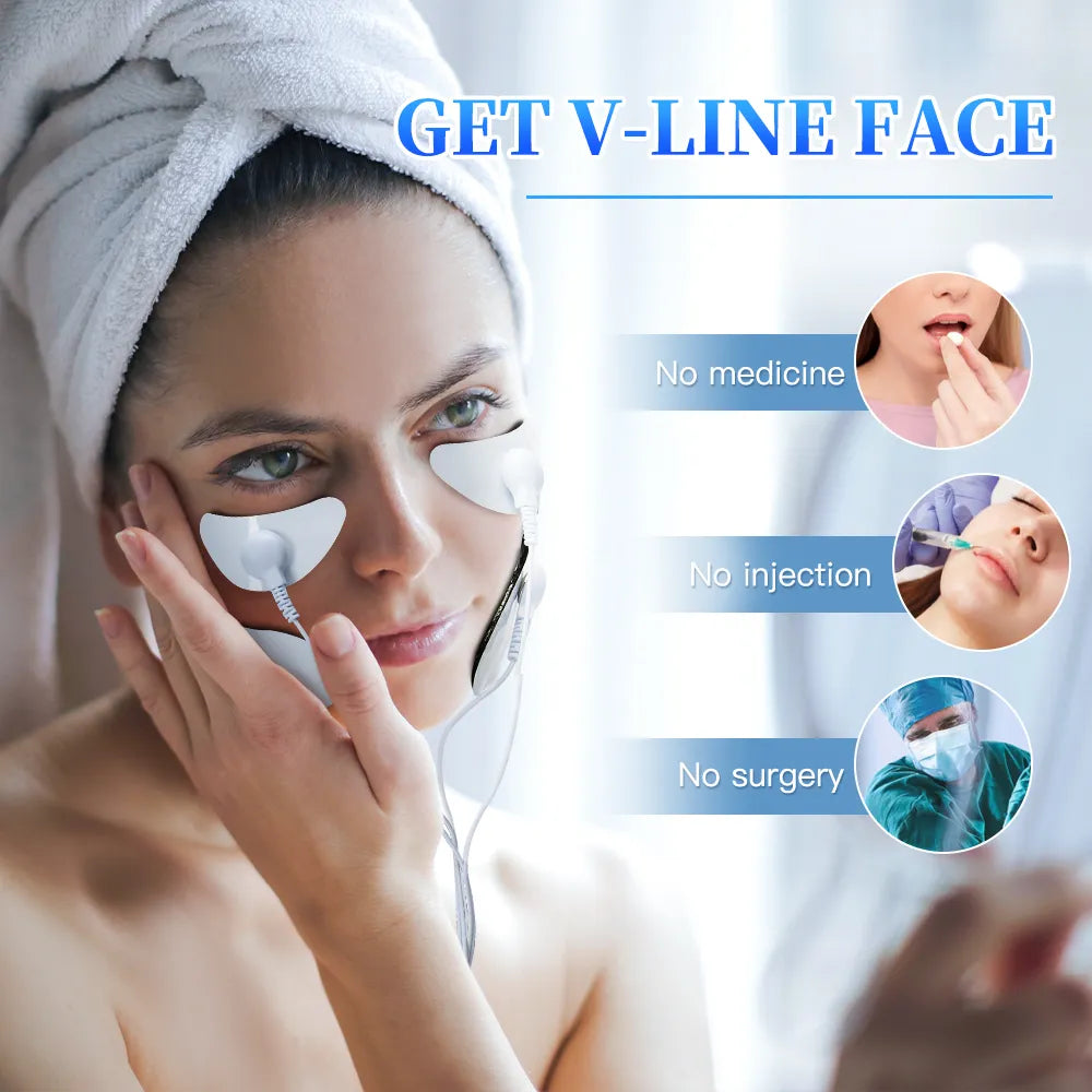 Dispositivo de Belleza para Ojos con EMS: Elimina Arrugas, Reafirma la Piel y Levanta el Rostro