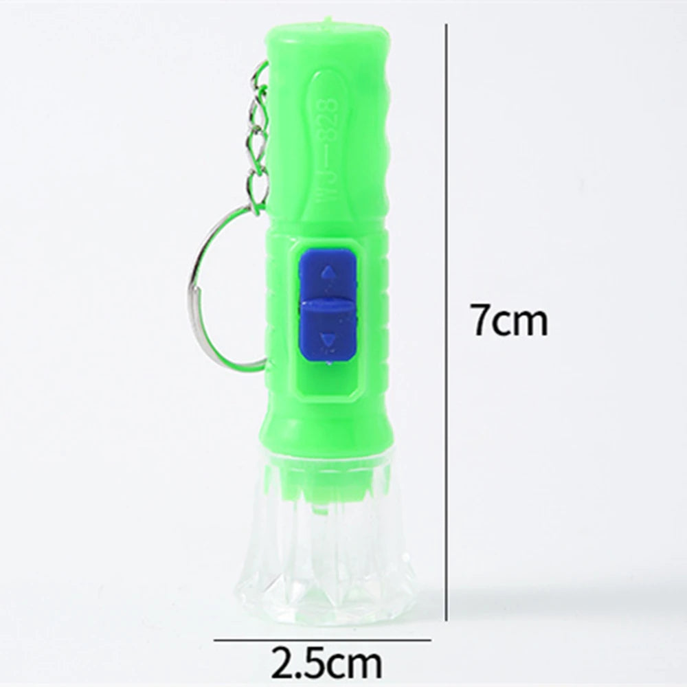 35/48 Pcs Mini with Keychain LED Flashlight Kids Party Birthday Gift Wedding Party Classroom Prize Carnival Party Gift Pinata