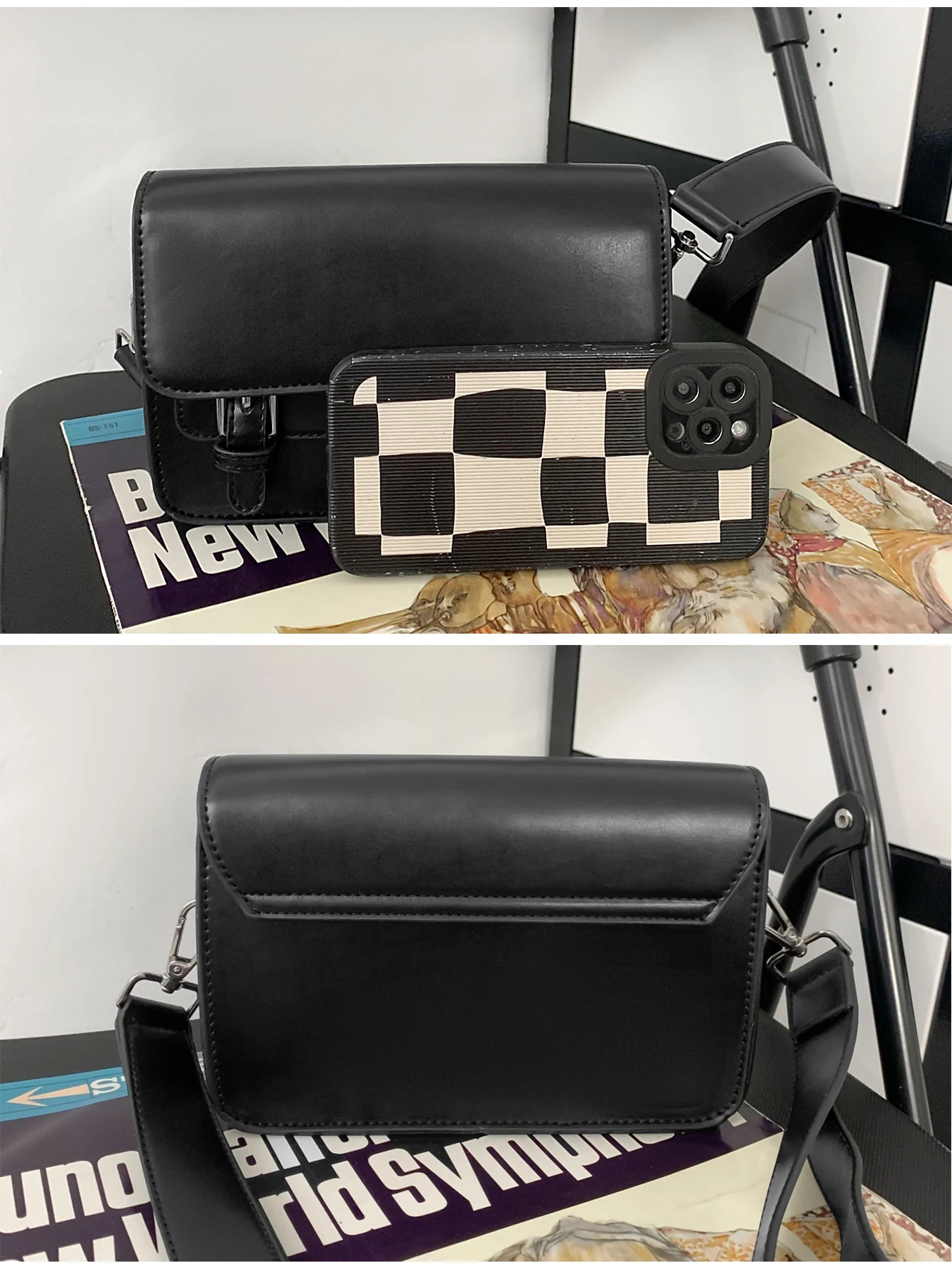 Bolso Bandolera Minimalista para Hombre – Elegancia y Funcionalidad