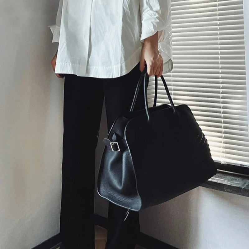 Bolso de Gran Capacidad para Trabajo y Viajes, Estilo Ejecutivo y Versátil