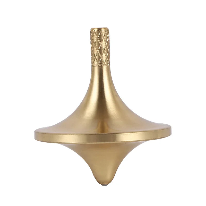 Giroscopio Inception Space Metal Brass Spinning Top Fidget Toys, giroscopio creativo de escritorio, Mini Spinner de mano pequeño para niños y adultos