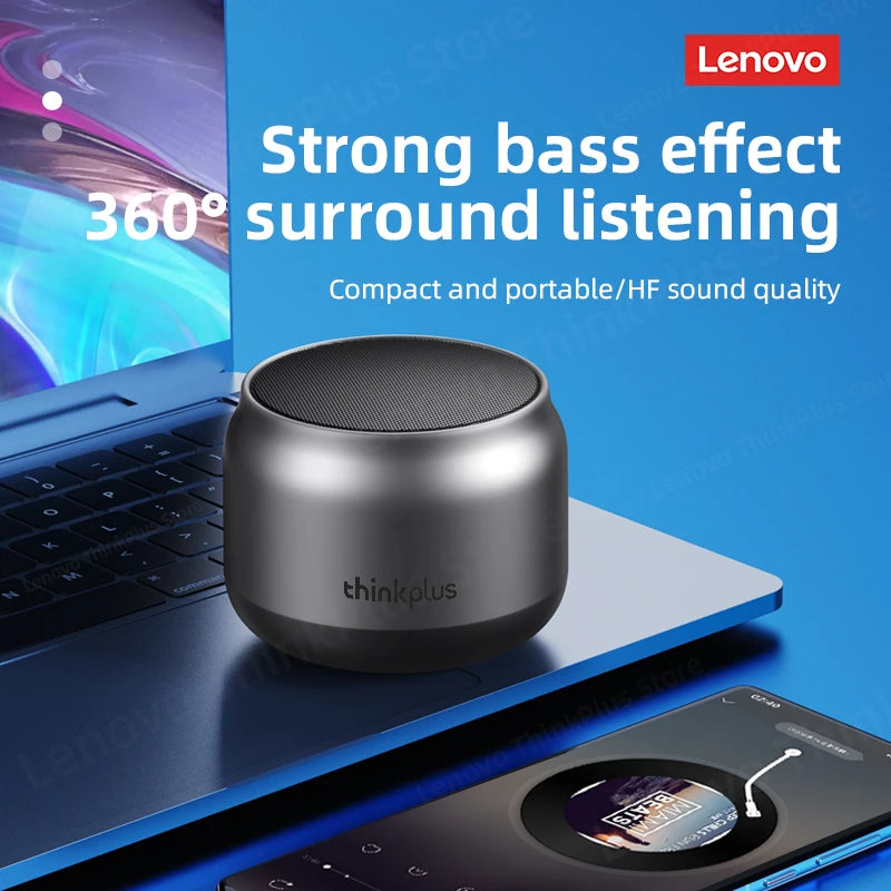 Altavoz Inalámbrico Lenovo K30 100% Original | Bluetooth 5.0, Resistente al Agua y Sonido HiFi
