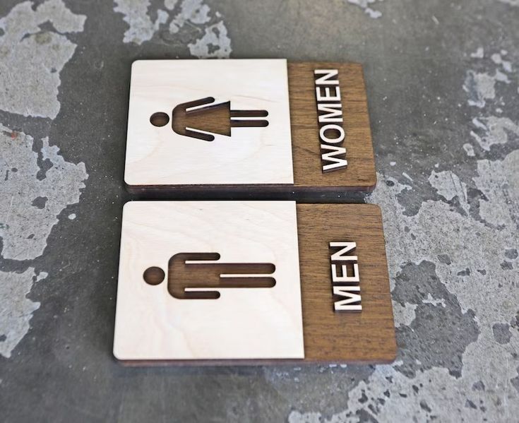 Señaléticas Decorativas en Alucobond, Acrílico o Madera | Personalizados | Ideal para Baños, Habitaciones, Oficinas y Más