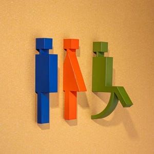 Señaléticas Decorativas en Alucobond, Acrílico o Madera | Personalizados | Ideal para Baños, Habitaciones, Oficinas y Más