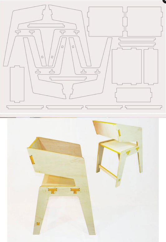Corte CNC para Piezas de Ensamble de Muebles de Madera - Personaliza tus Diseños