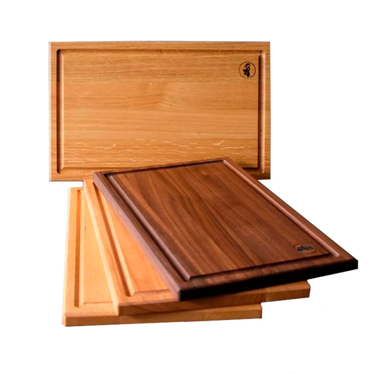 Tabla Gourmet de Madera Natural de Pino 20x30 cm Personalizada con Marca | Ideal para Restaurantes, Regalos Empresariales y Eventos