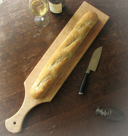 Tabla Gourmet de Madera Natural de Pino 20x30 cm Personalizada con Marca | Ideal para Restaurantes, Regalos Empresariales y Eventos