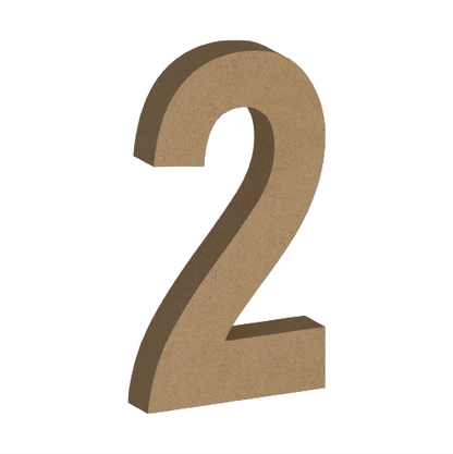 Letra Decorativa de MDF 60cm de Alto | Varios Grosores | Ideal para Eventos, Fachadas y Decoración Interior