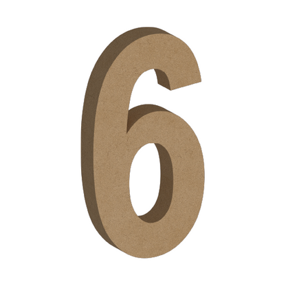 Letra Decorativa de MDF 60cm de Alto | Varios Grosores | Ideal para Eventos, Fachadas y Decoración Interior
