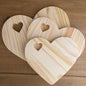 Tabla Gourmet de Madera Natural de Pino 20x30 cm Personalizada con Marca | Ideal para Restaurantes, Regalos Empresariales y Eventos