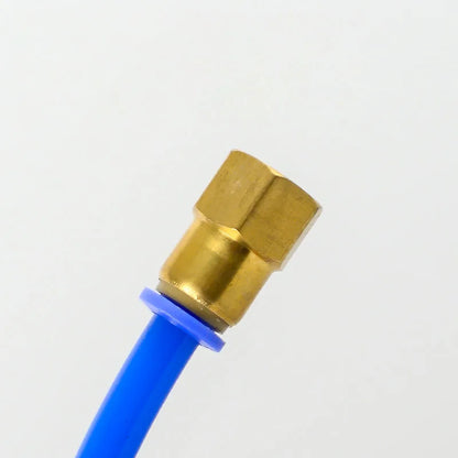 Conector Neumático Rápido de Latón PCF - Para Tubos de Aire de 4mm a 16mm y Rosca BSP de 1/8" a 1/2"