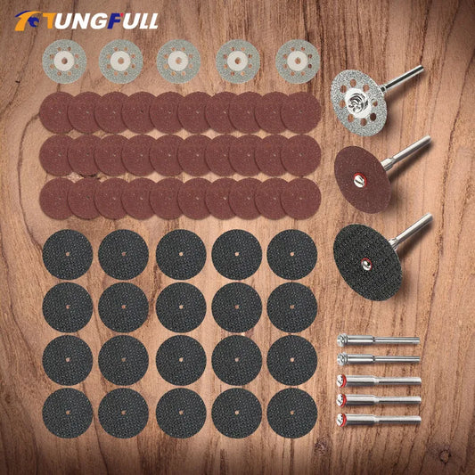 Discos de Corte para Dremel - Juego de Herramientas de Esmerilado y Grabado con Mini Taladro