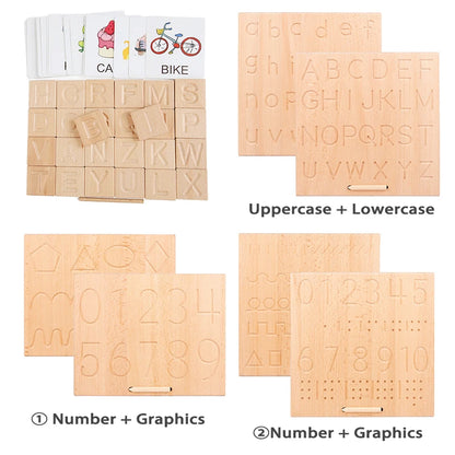 Tabla de Dibujo Magnética para Niños - Entrenamiento de Habilidades de Escritura y Dibujo, Juego Educativo Montessori