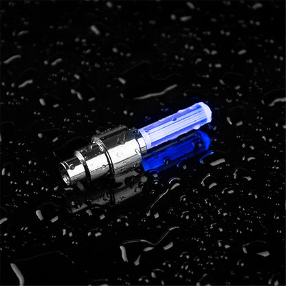 Luz LED para Válvula de Rueda - Lámpara Impermeable y Neón de Colores para Bicicleta, Moto y Auto