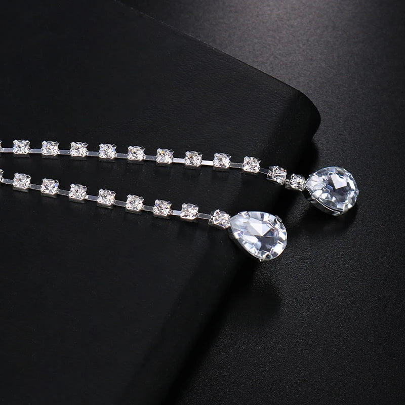 Colgante Redondo Ostentoso para Mujer, Pegatinas de Pezón de Cristal, Decoraciones de Sujetador, Joyería Corporal Rave, Lencería Sexy, 2 Piezas