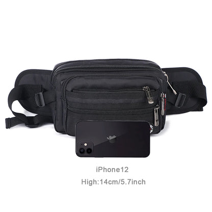 Riñonera Casual y Funcional Unisex Impermeable - Fanny Pack de Nylon