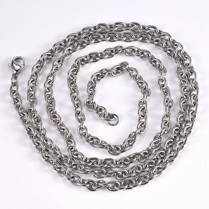 Cadena de Acero Inoxidable para Mujer y Hombre - Ancho 1.5mm a 6mm