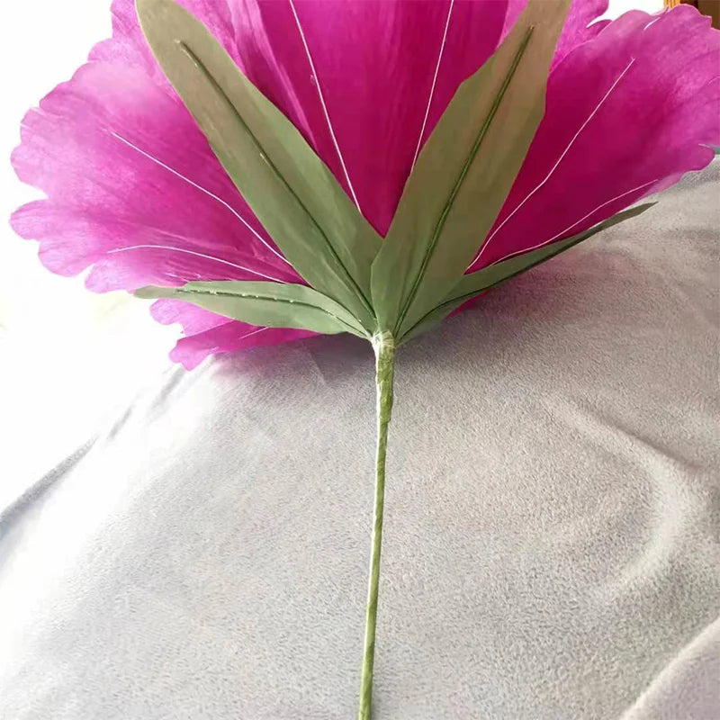 Decoración de boda de terciopelo, flor artificial grande, cabeza de peonía, bricolaje, fondo de flores de boda, decoración de pared, diseño de escenario para fiesta en casa