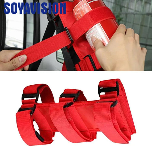 Soporte para Extintor de Incendios Universal para Barandilla de Coche - Tamaños Grande y Pequeño para Jeep Wrangler TJ JK JL (1997-2022)