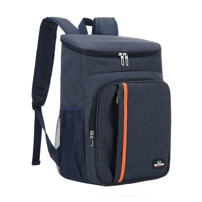 Mochila Térmica Impermeable con Aislante Engrosado de 20L, Bolsa Refrigerante de Grado Alimenticio PEVA, Ideal para Familia, Escuela y Picnic