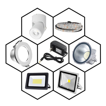 Fuente de Alimentación Universal, Transformador AC 220V a DC 5V/6V/9V/12V/15V/24V, Adaptador de Corriente para Controlador LED, 1A a 8A