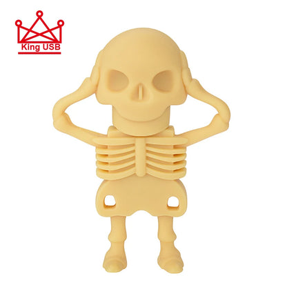 Skeleton USB Flash Drive | Pendrive 4GB a 128GB | USB 2.0 Mini Memory Stick | Regalos Originales