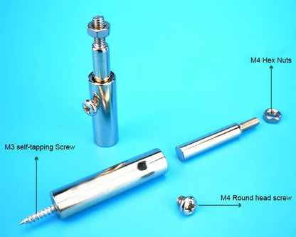 SY1623 Tornillo Anti-óxido para Instalación de Letras de Canal con Retroiluminación Mini Sign 100 Juegos