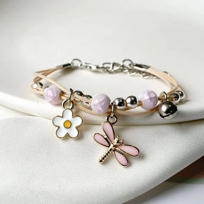 Pulsera de Mariposa Rosa - Joyería de Moda para Amigas, Regalos Especiales