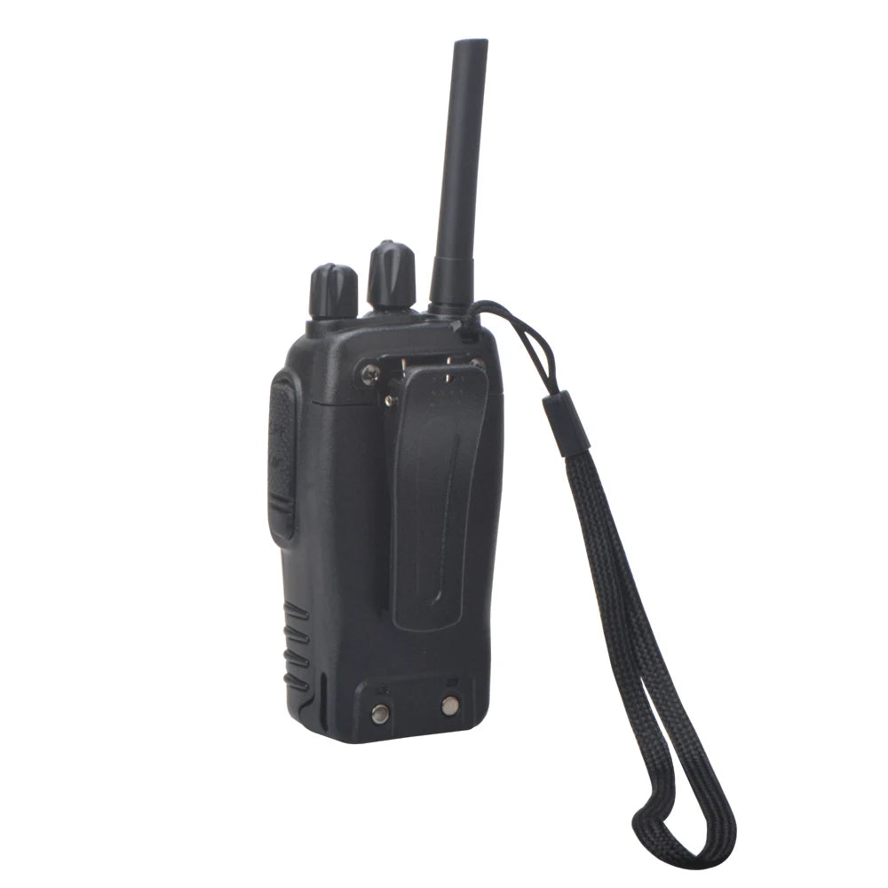 Baofeng Walkie Talkie BF-88E PMR 16 Canales 0.5W UHF 446MHz con Cargador USB y Auriculares | Paquete de 2 Radios