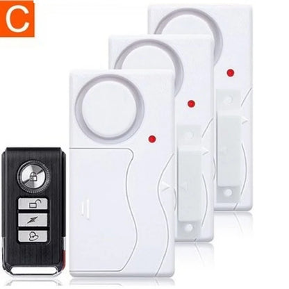 Kit de Protección para el Hogar: Sensor Magnético y Sistema de Alerta con Control Remoto ABS