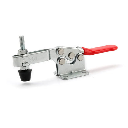 Abrazadera de Palanca Horizontal 1 Pieza 100kg 200kg 225kg en Forma de U - Sujeción Rápida, Abrazaderas de Fijación para Herramientas Manuales, Modelos 201, 201A, 201B, 201C, 203F, 225D