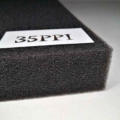 Esponja Bioquímica de Algodón para Acuario, Filtro de Espuma Negra para Pecera y Estanque, Accesorio Práctico y Decorativo