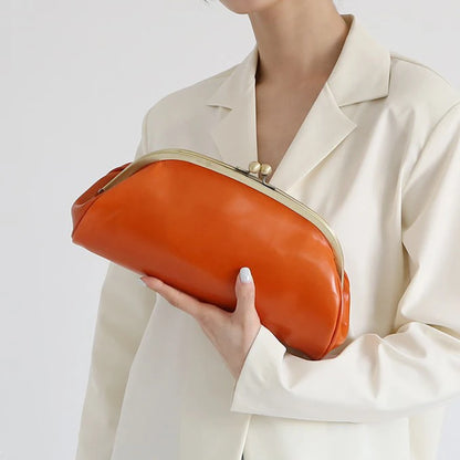 Bolso de Mano Sencillo para Mujer - Bandolera de Hombro Retro, a la Moda, Diseño Elegante