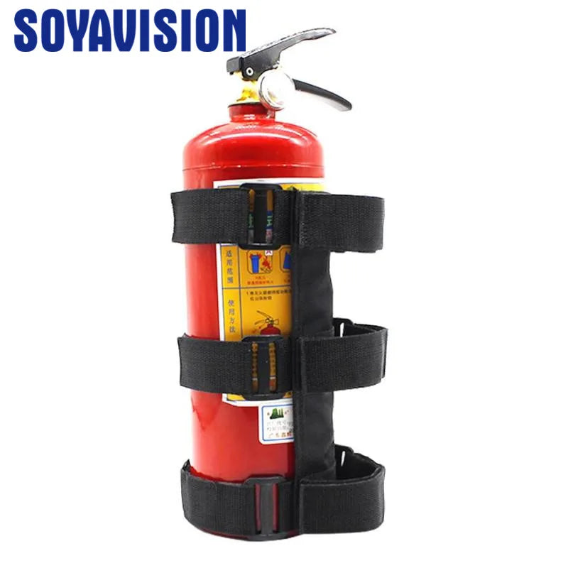 Soporte para Extintor de Incendios Universal para Barandilla de Coche - Tamaños Grande y Pequeño para Jeep Wrangler TJ JK JL (1997-2022)