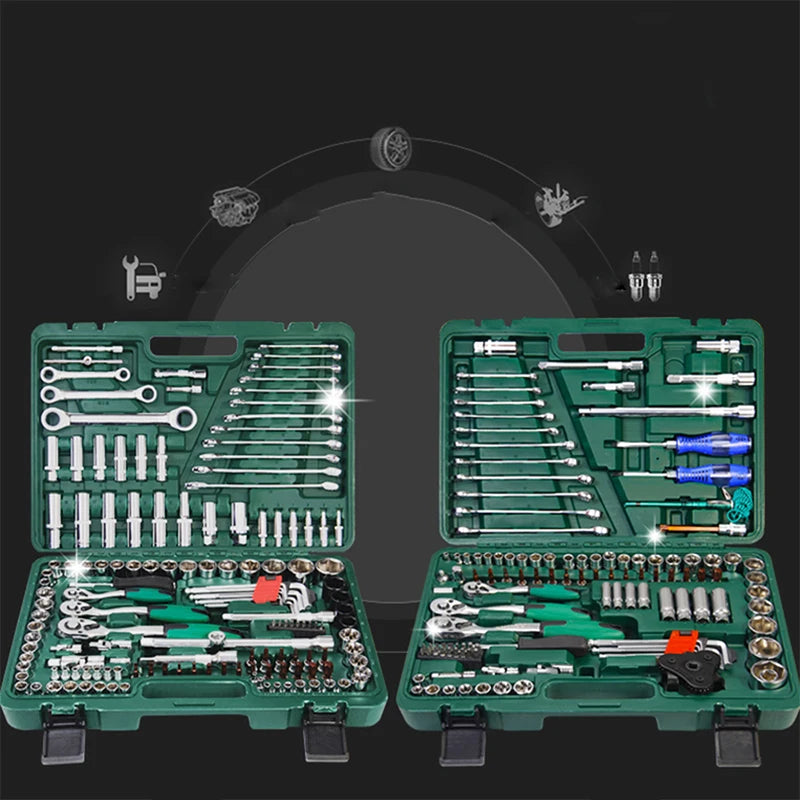Herramientas de Reparación de Automóviles - Juego de Herramientas de Llave  de 1/4 Pulgada en Estuche Variado